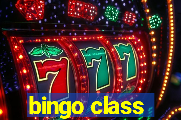 bingo class