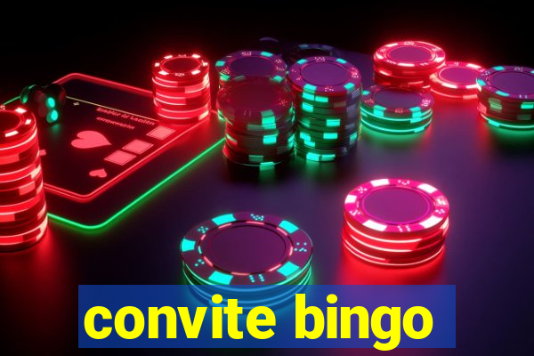 convite bingo