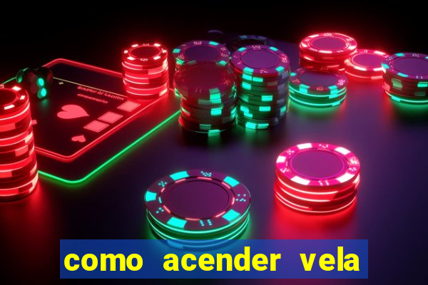 como acender vela no minecraft