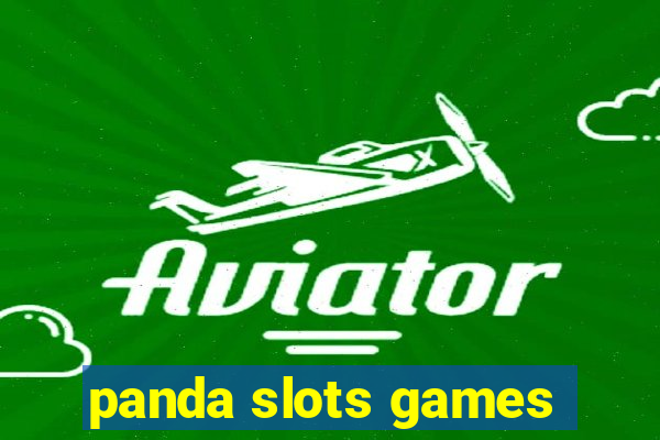 panda slots games