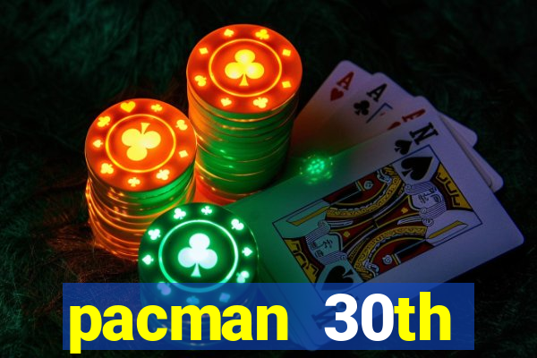 pacman 30th anniversary sonic