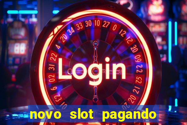 novo slot pagando no cadastro