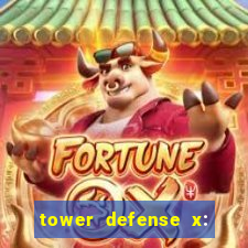 tower defense x: beta codes