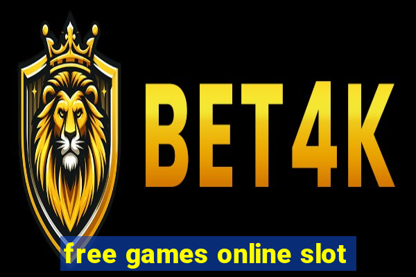 free games online slot