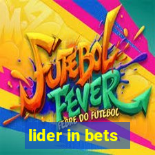 lider in bets