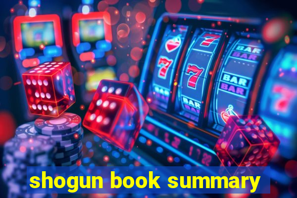 shogun book summary