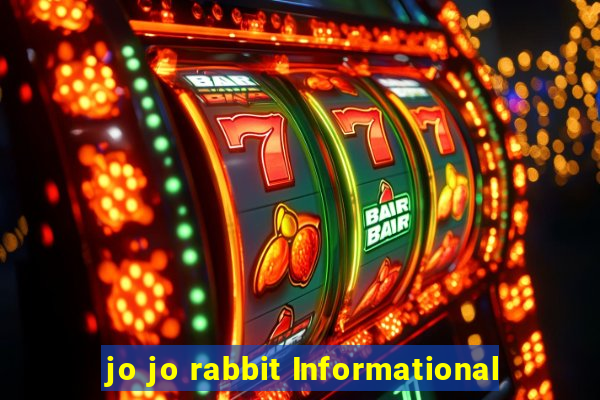 jo jo rabbit Informational