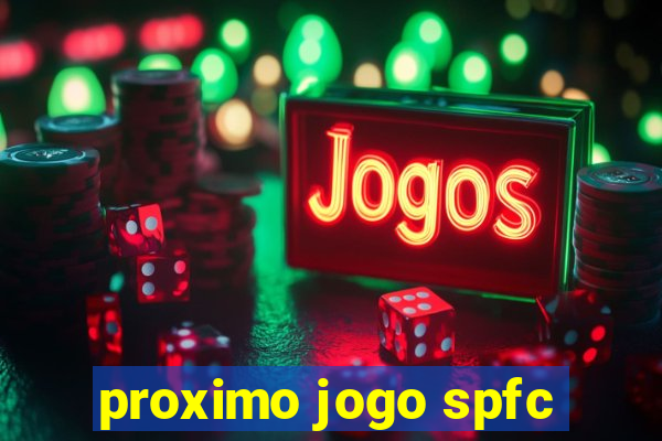 proximo jogo spfc