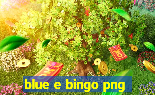 blue e bingo png