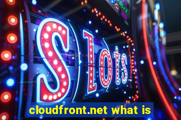 cloudfront.net what is