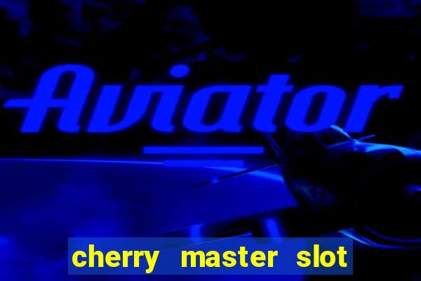 cherry master slot machine for sale