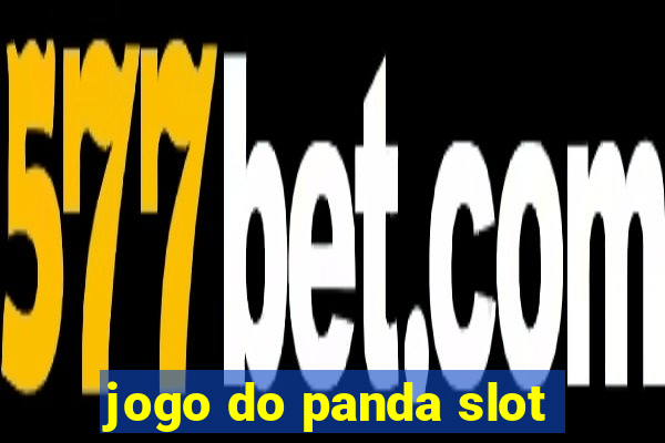 jogo do panda slot