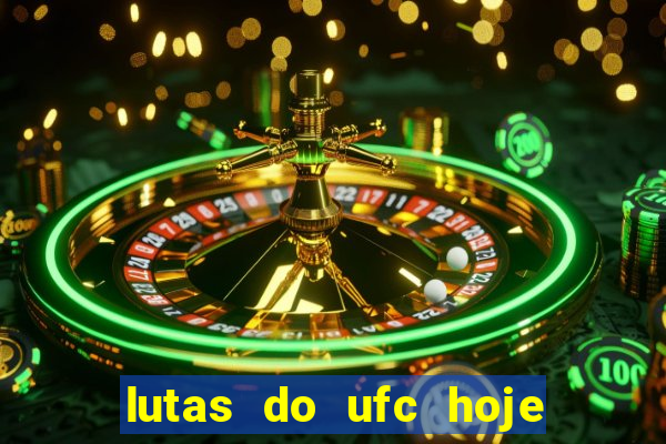 lutas do ufc hoje ao vivo