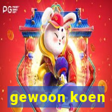 gewoon koen