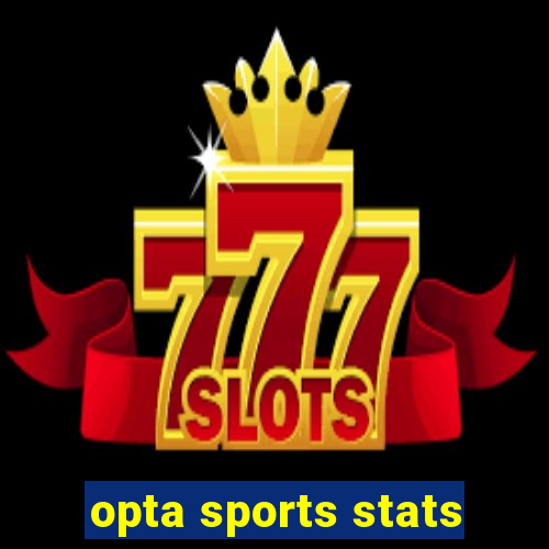 opta sports stats