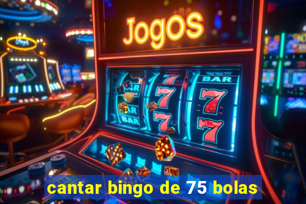 cantar bingo de 75 bolas