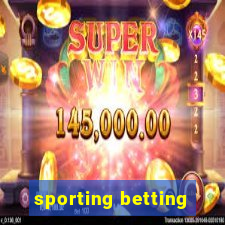 sporting betting