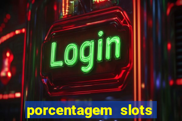 porcentagem slots tempo real