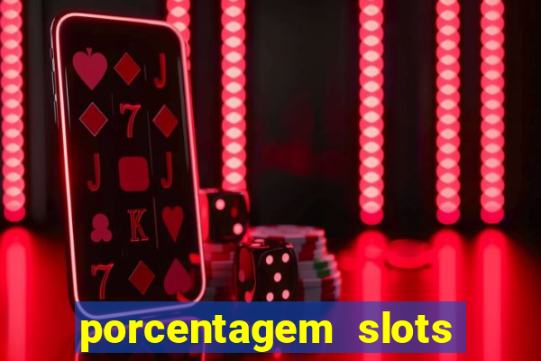 porcentagem slots tempo real