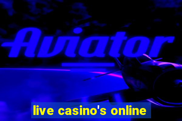 live casino's online