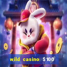 wild casino $100 free spins