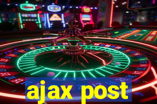 ajax post