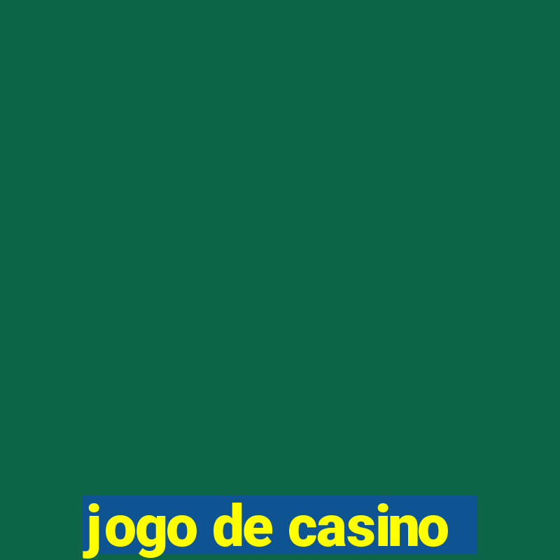 jogo de casino