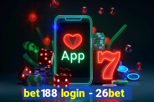 bet188 login - 26bet