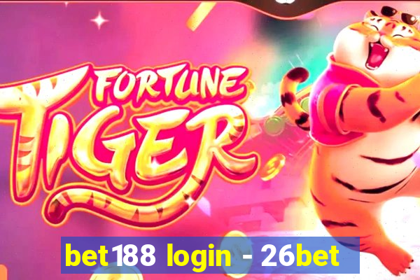 bet188 login - 26bet