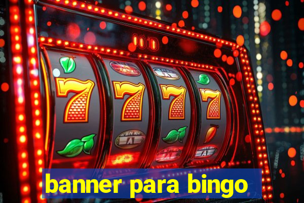 banner para bingo