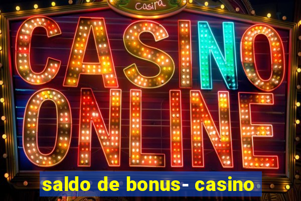 saldo de bonus- casino