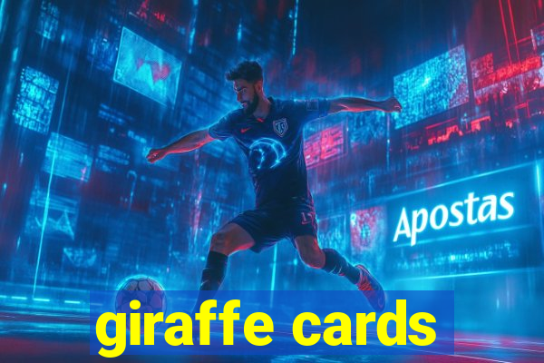 giraffe cards