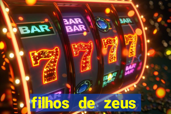 filhos de zeus mitologia grega