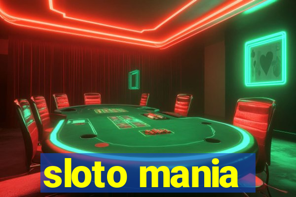 sloto mania