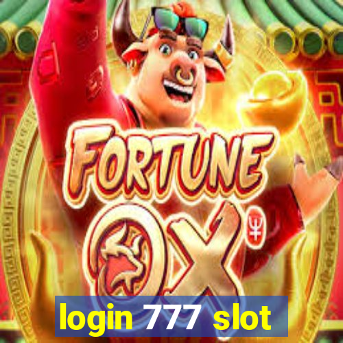 login 777 slot