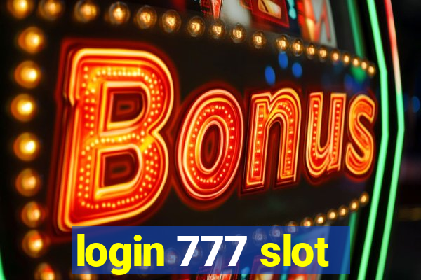 login 777 slot