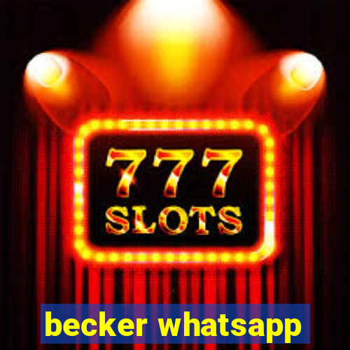 becker whatsapp