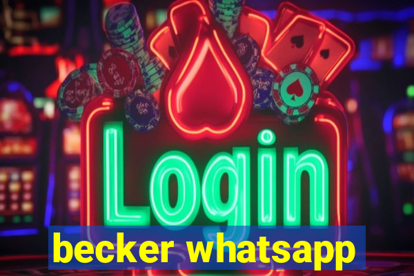 becker whatsapp