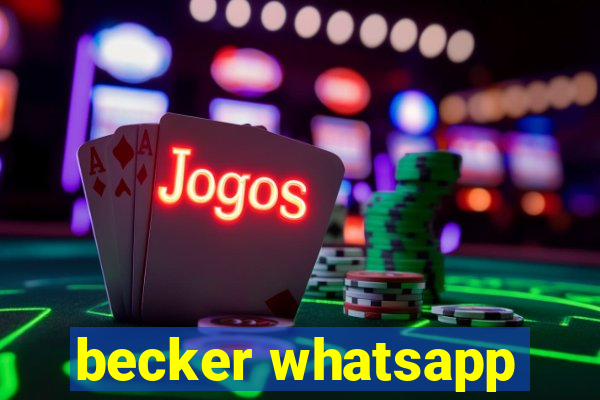 becker whatsapp