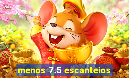 menos 7.5 escanteios