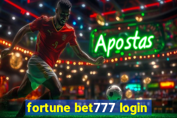 fortune bet777 login