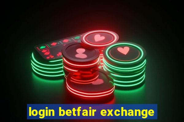 login betfair exchange