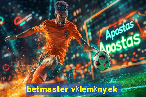 betmaster v茅lem茅nyek