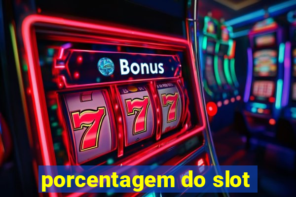 porcentagem do slot