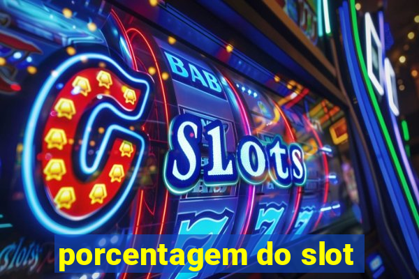 porcentagem do slot