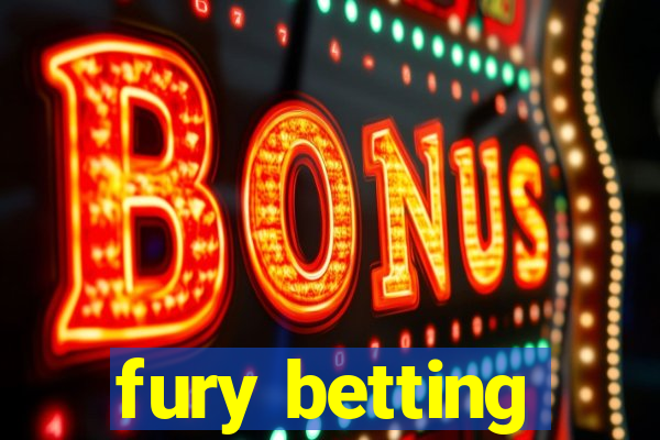 fury betting