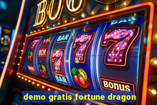 demo gratis fortune dragon