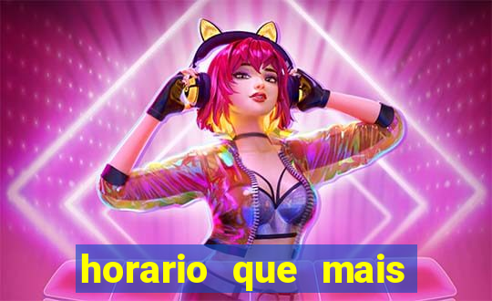 horario que mais paga fortune tiger