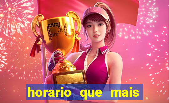 horario que mais paga fortune tiger