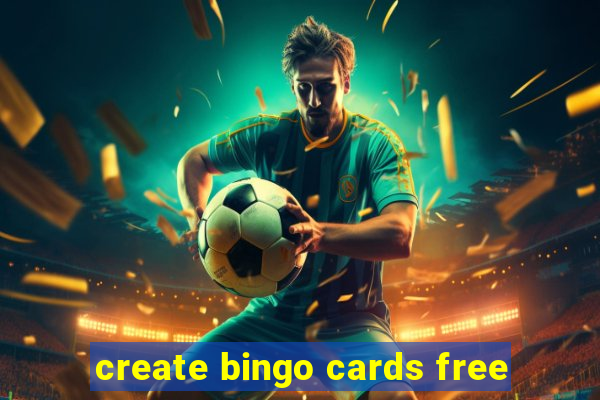 create bingo cards free